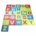 2016 nouveau design non-toxique enfants alphabet mousse tapis de jeu, tapis de puzzle de bébé, tapis de sol à usage domestique